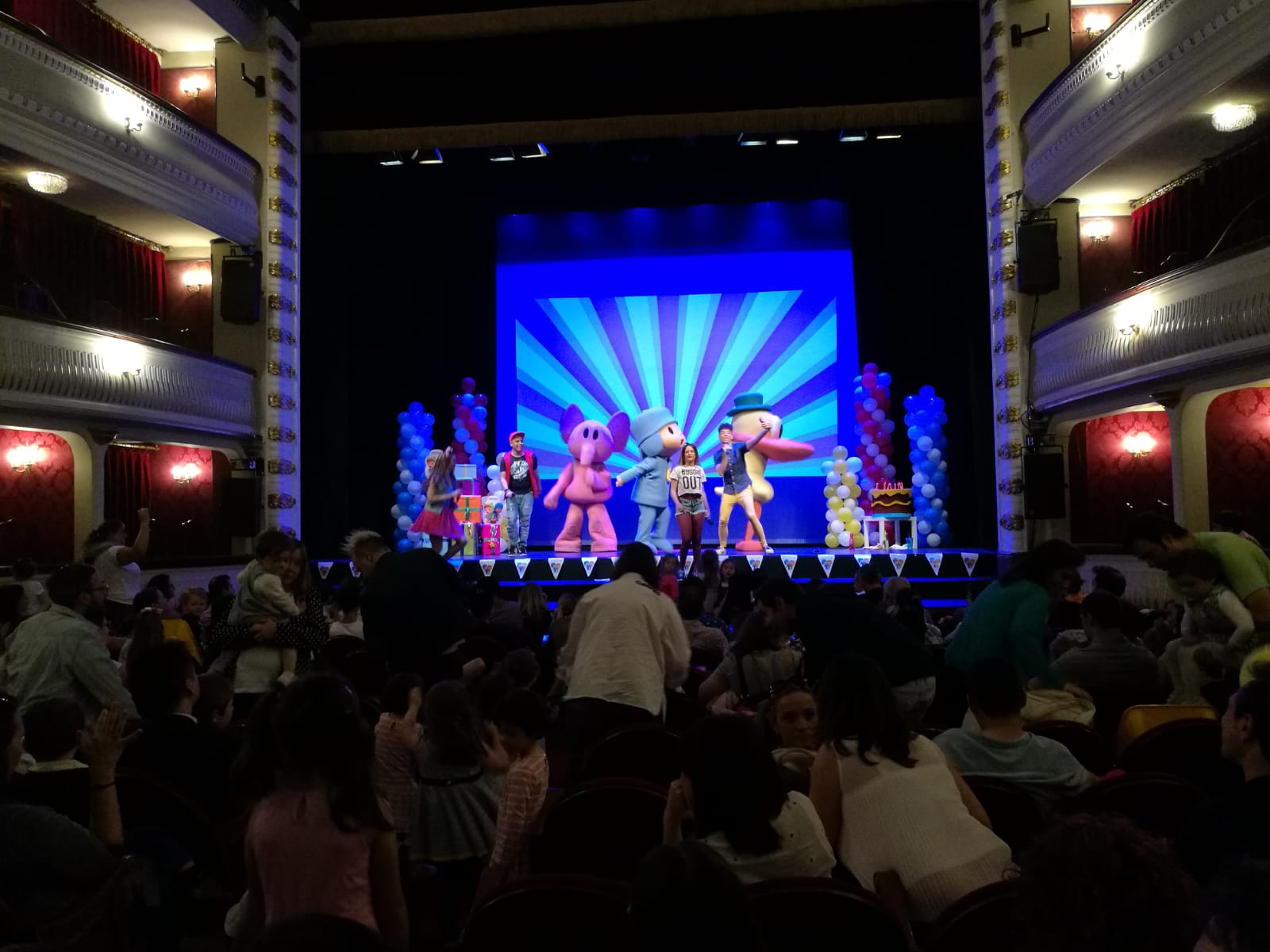 El cumple de Pocoyó - Conecta Kids en el Teatro Cofidis Alcázar.