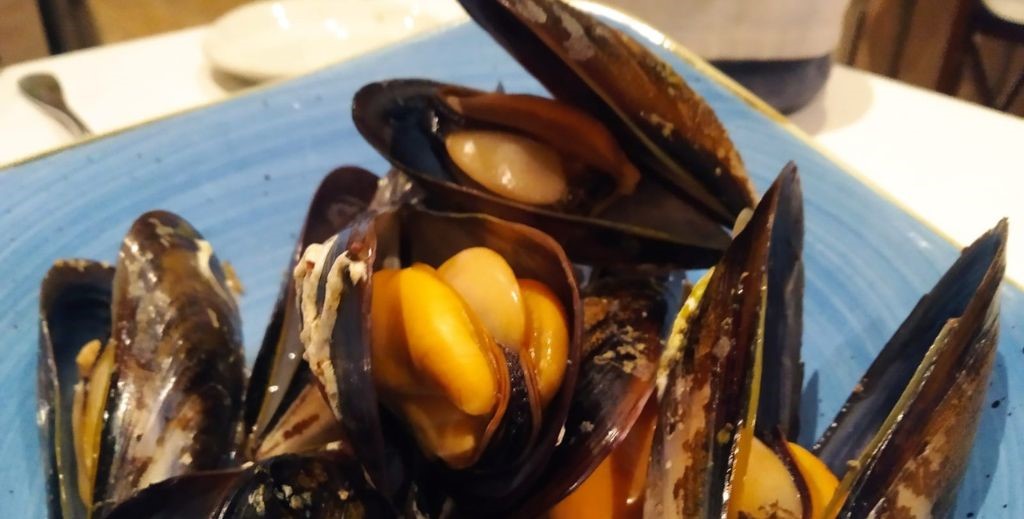 Mejillones en el restaurante Saraiba, Madrid - Mamá Tiene un Plan.