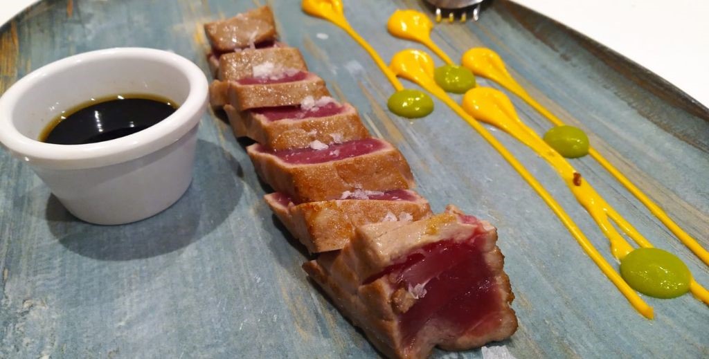 Atún rojo en el restaurante Saraiba, Madrid - Mamá Tiene un Plan.