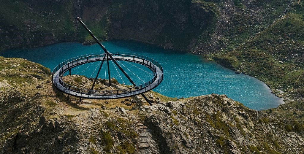 Mirador solar Tristana de Ordino en Andorra - Mamá Tiene un Plan.