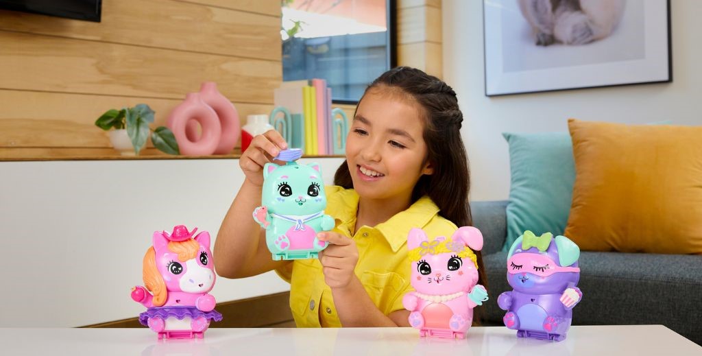 Colección de cofres mágicos de mascotas de Polly Pocket - Mamá Tiene un Plan.