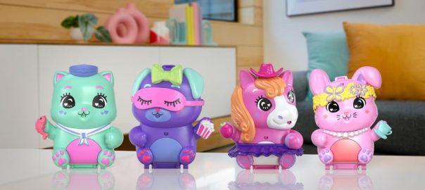 Colección de cofres mágicos de mascotas de Polly Pocket - Mamá Tiene un Plan.