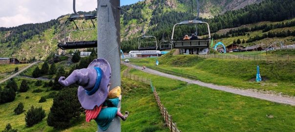 Telesilla en en Mont Magic Family Park, en Granvalira, Andorra - Mamá Tiene un Plan