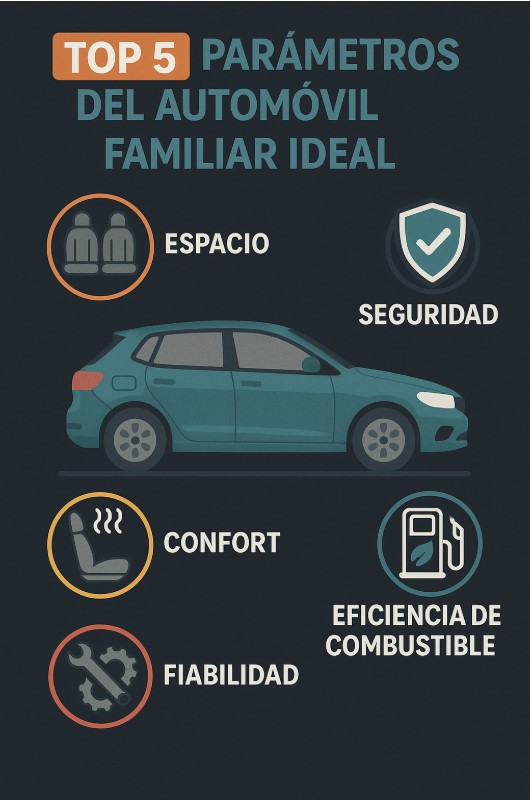 5 claves para elegir el automóvil familiar ideal