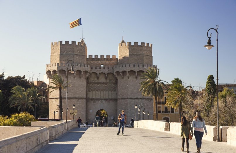 Conoce el centro histórico de Valencia