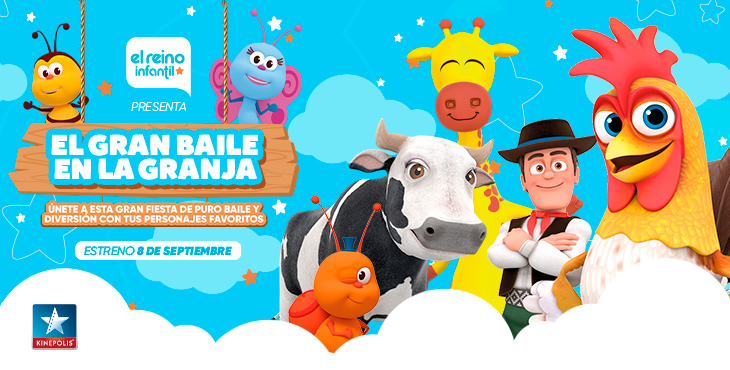 ESTRENO: El Gran Baile en la Granja de Reino Infantil llega a Kinépolis
