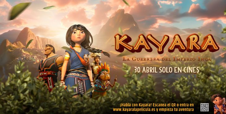 Llega a los cines KAYARA, LA GUERRERA DEL IMPERIO INCA