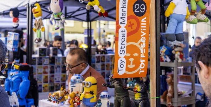 TOY STREET MARKET llega a Torre Sevilla